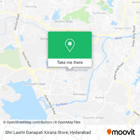 Shri Laxmi Ganapati Kirana Store map