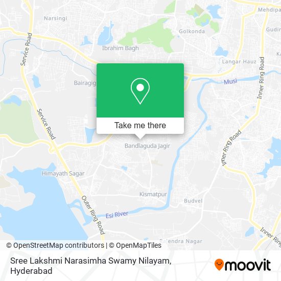 Sree Lakshmi Narasimha Swamy Nilayam map