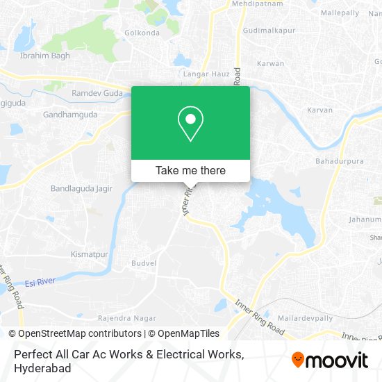 Perfect All Car Ac Works & Electrical Works map