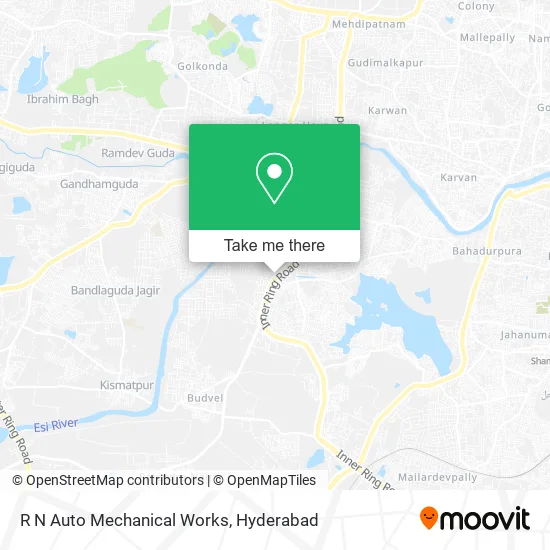 R N Auto Mechanical Works map