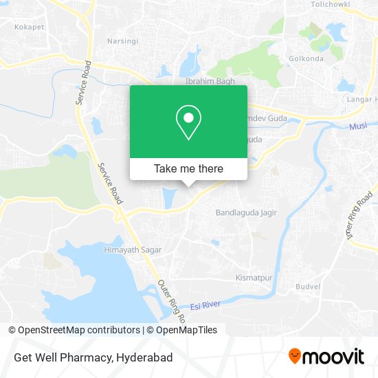 Get Well Pharmacy map