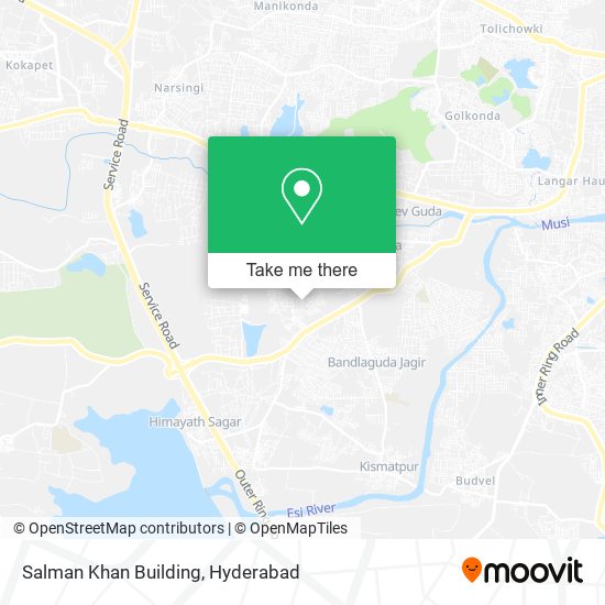 Salman Khan Building map