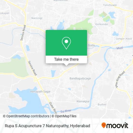 Rupa S Acupuncture 7 Naturopathy map