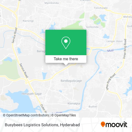 Busybees Logistics Solutions map