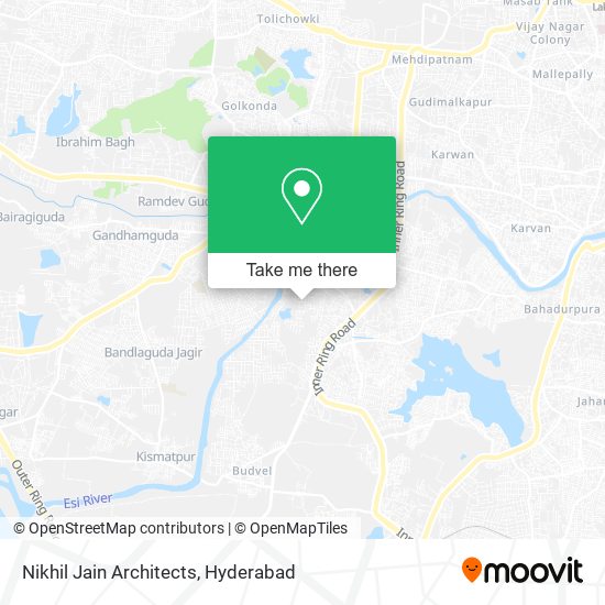Nikhil Jain Architects map