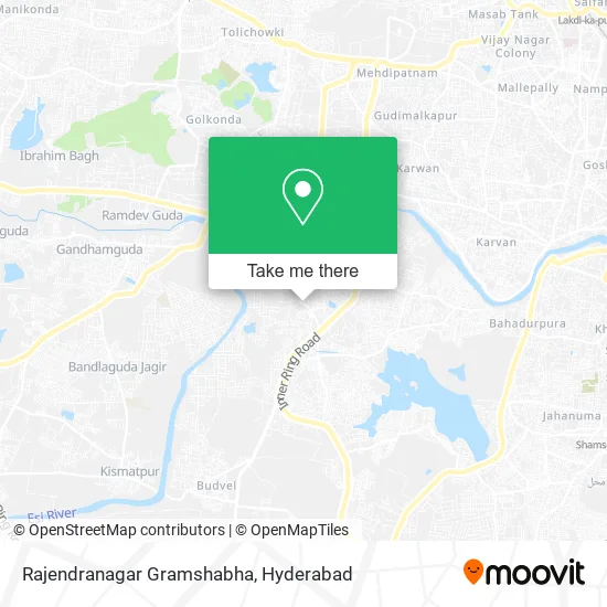 Rajendranagar Gramshabha map