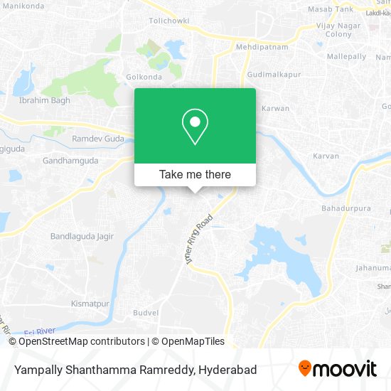 Yampally Shanthamma Ramreddy map