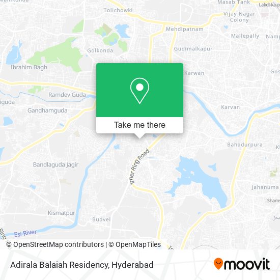 Adirala Balaiah Residency map