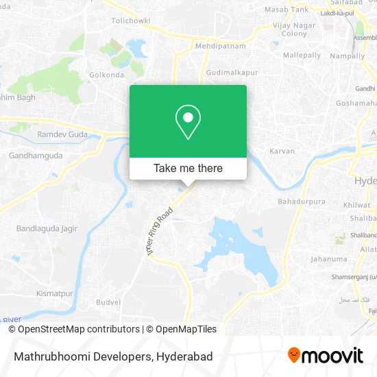 Mathrubhoomi Developers map