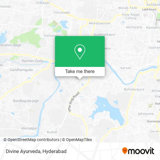 Divine Ayurveda map