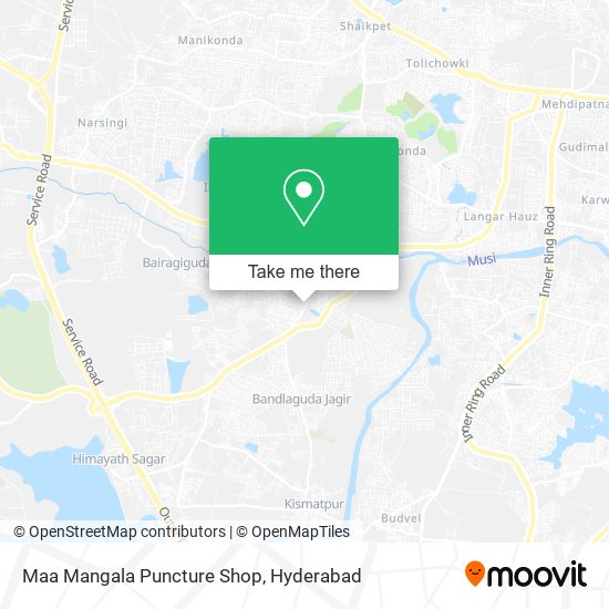 Maa Mangala Puncture Shop map