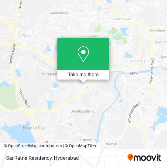 Sai Ratna Residency map