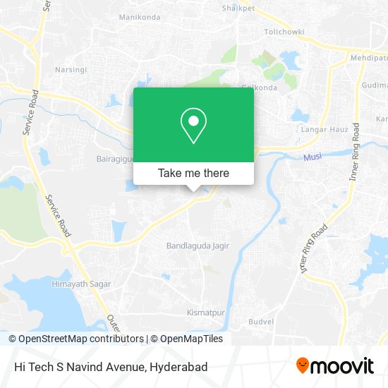 Hi Tech S Navind Avenue map