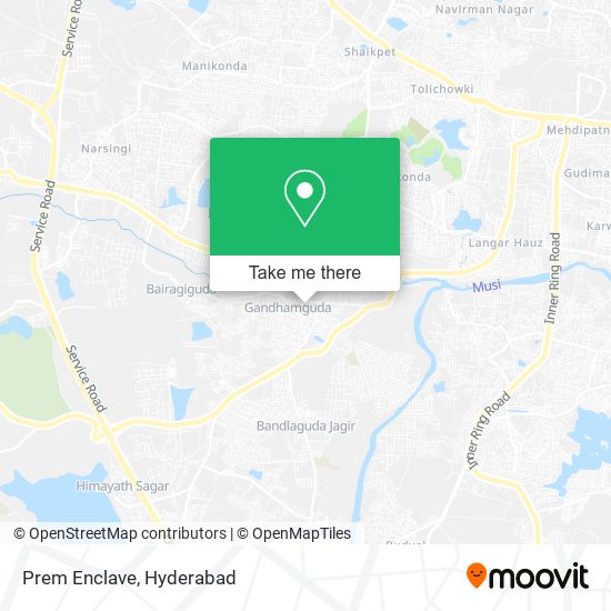 Prem Enclave map