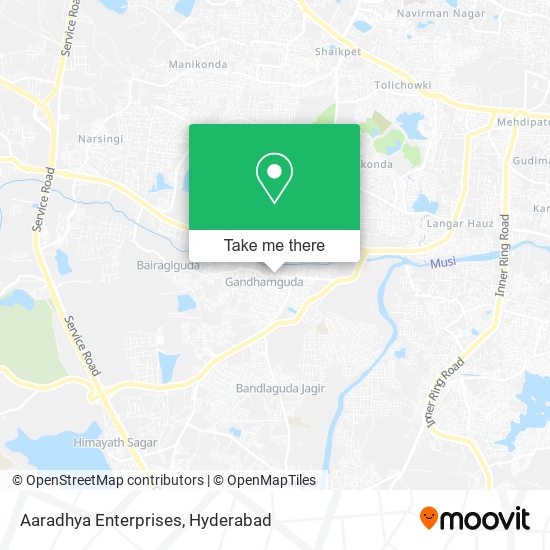 Aaradhya Enterprises map