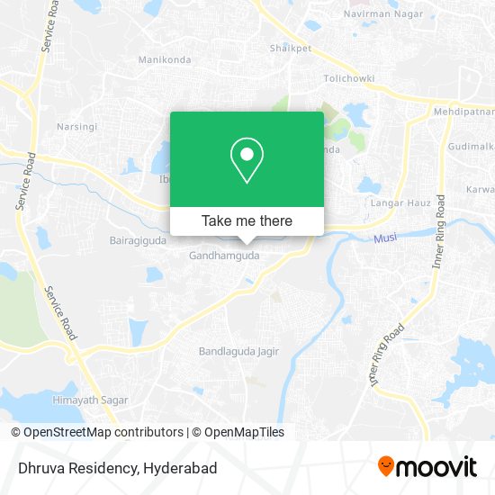 Dhruva Residency map