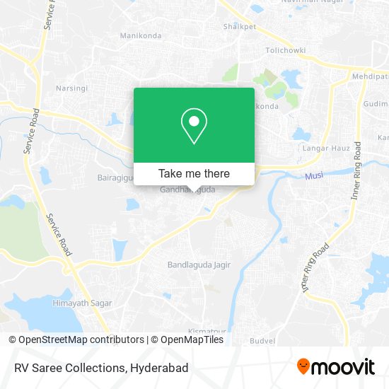 RV Saree Collections map