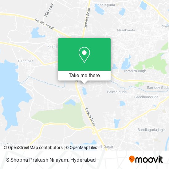 S Shobha Prakash Nilayam map