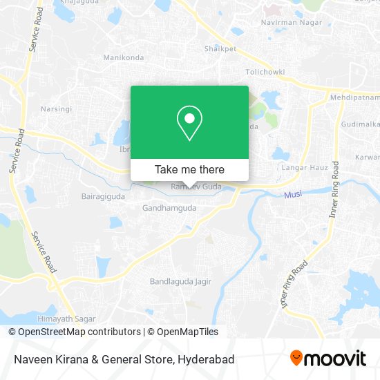 Naveen Kirana & General Store map