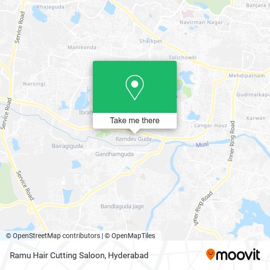 Ramu Hair Cutting Saloon map