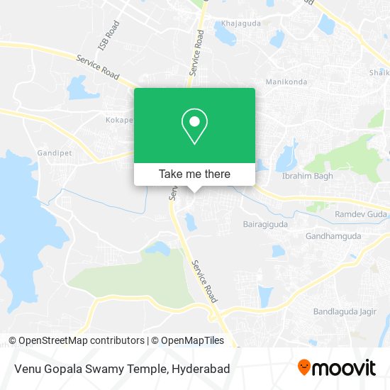 Venu Gopala Swamy Temple map