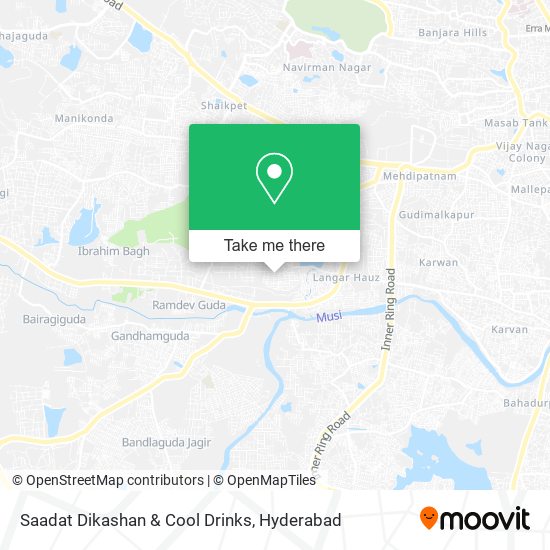 Saadat Dikashan & Cool Drinks map