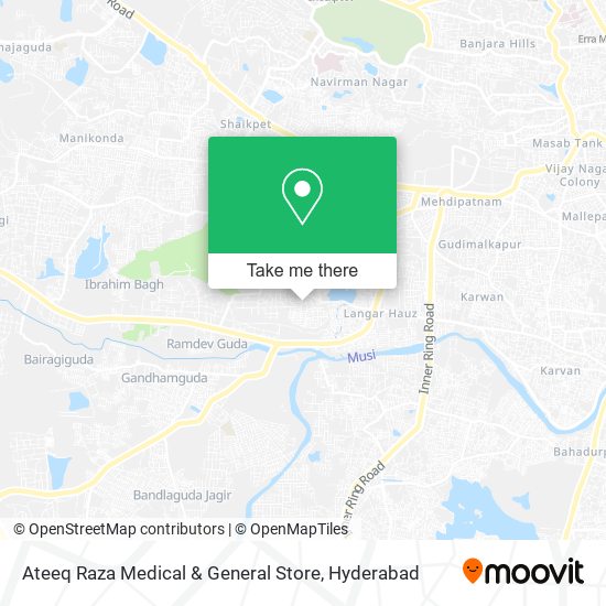 Ateeq Raza Medical & General Store map