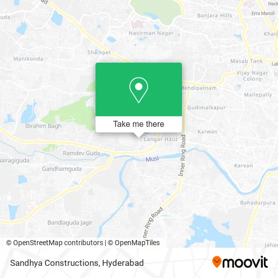 Sandhya Constructions map