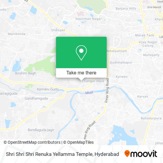 Shri Shri Shri Renuka Yellamma Temple map