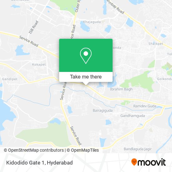 Kidodido Gate 1 map