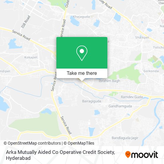 Arka Mutually Aided Co Operative Credit Society map