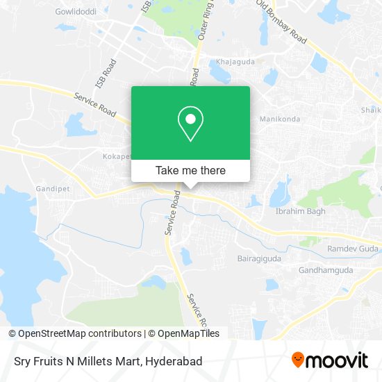 Sry Fruits N Millets Mart map