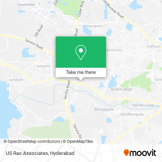 US Rao Associates map