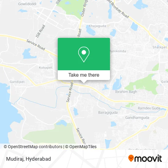 Mudiraj map