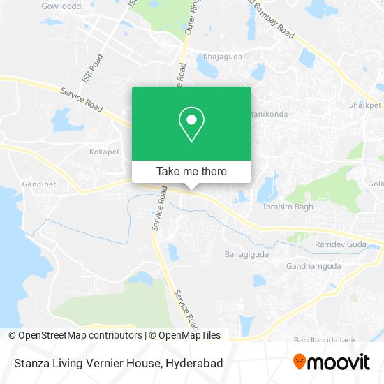 Stanza Living Vernier House map