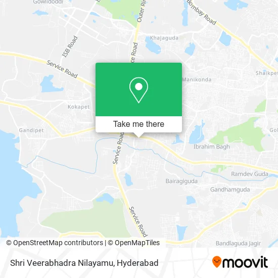 Shri Veerabhadra Nilayamu map