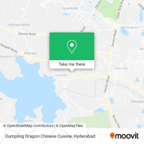 Dumpling Dragon Chinese Cuisine map