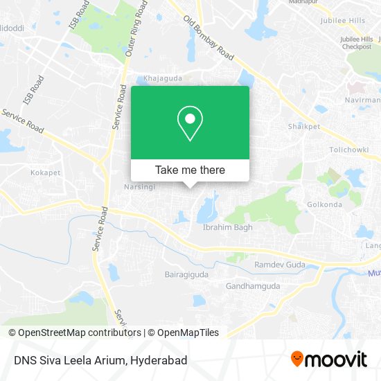 DNS Siva Leela Arium map