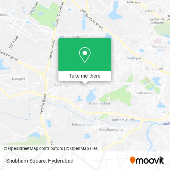 Shubham Square map