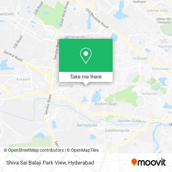 Shiva Sai Balaji Park View map