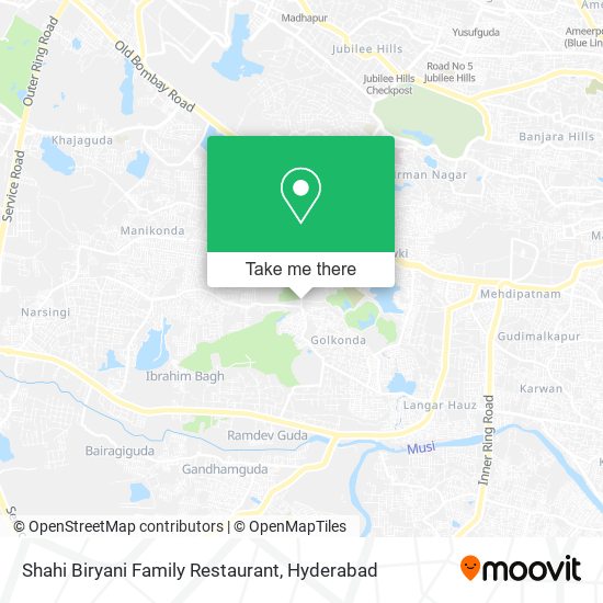 Shahi Biryani Family Restaurant map