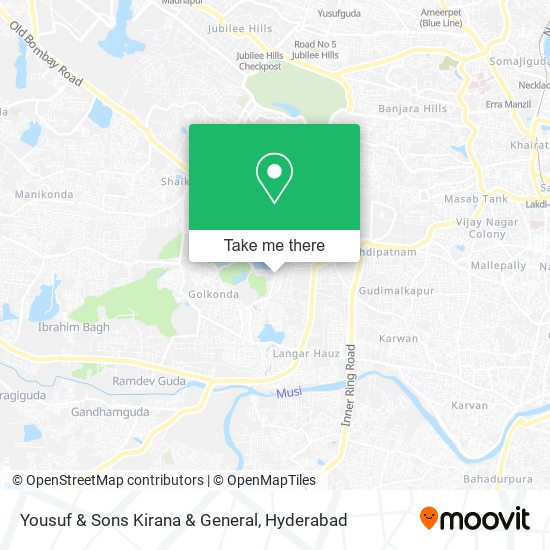 Yousuf & Sons Kirana & General map