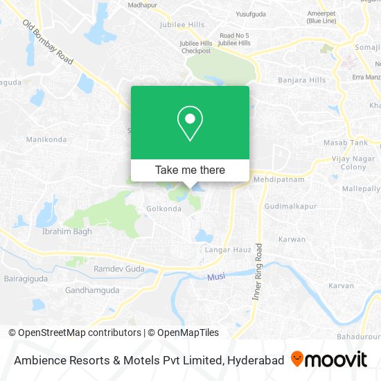 Ambience Resorts & Motels Pvt Limited map