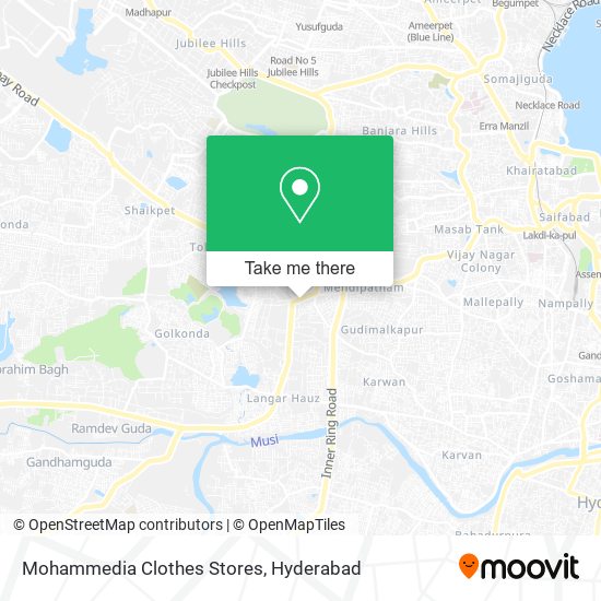 Mohammedia Clothes Stores map