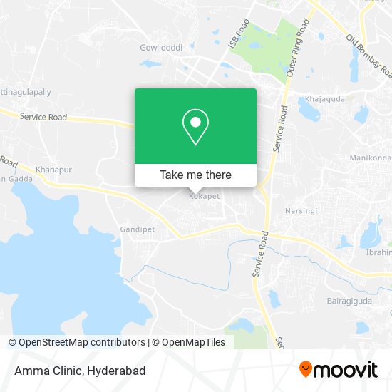 Amma Clinic map