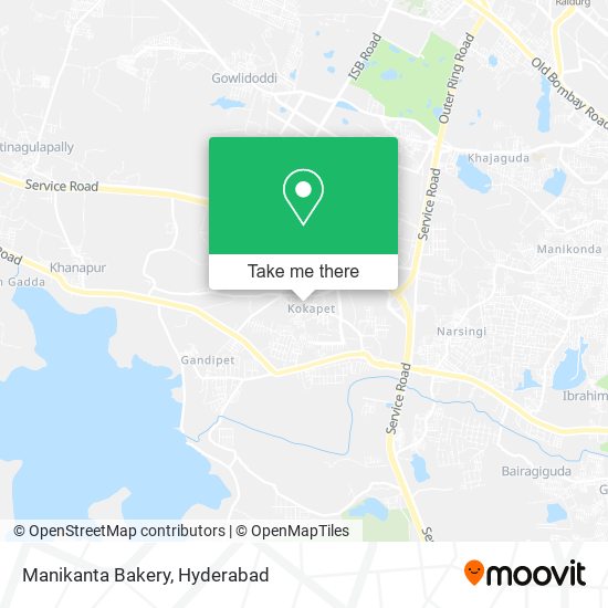 Manikanta Bakery map