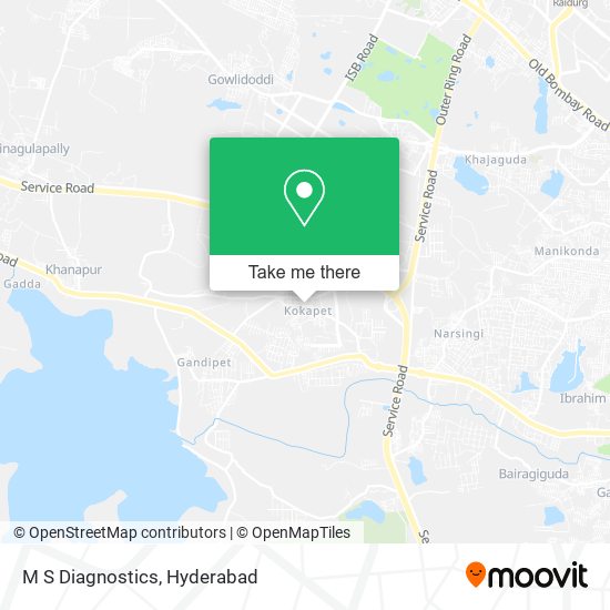 M S Diagnostics map