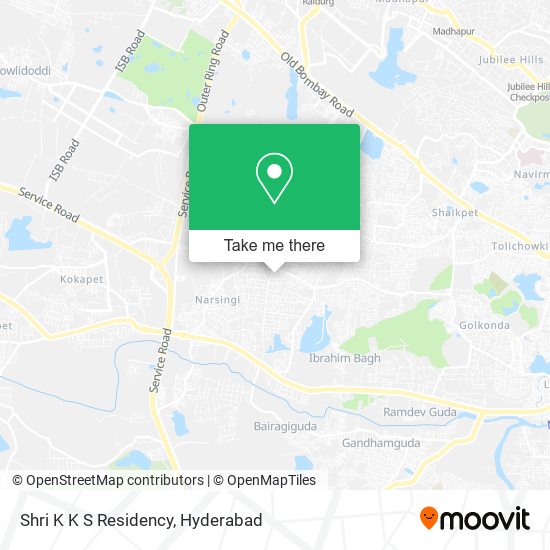 Shri K K S Residency map