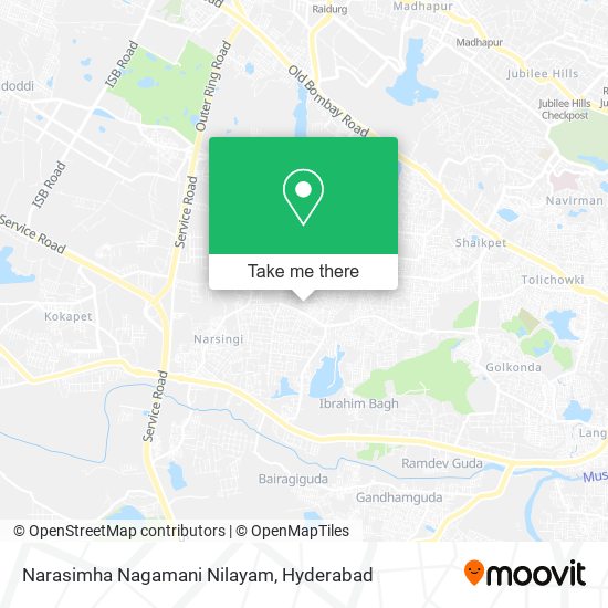Narasimha Nagamani Nilayam map