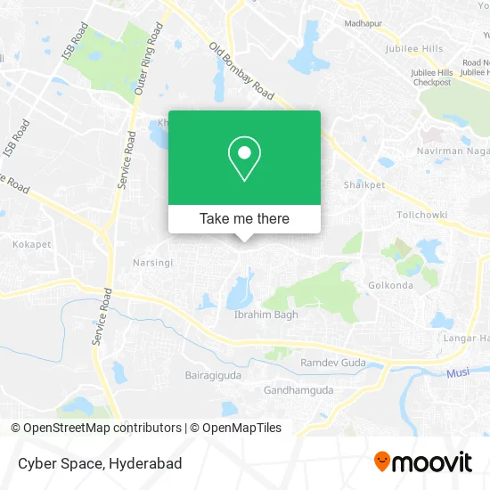 Cyber Space map
